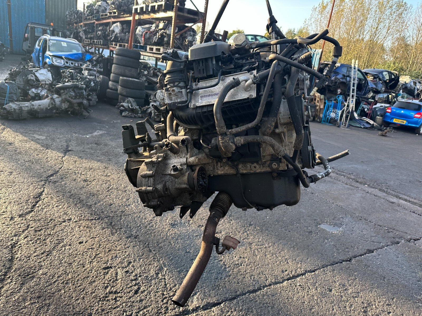 2012 SEAT IBIZA 1.2 PETROL ENGINE COMPLETE CBZ