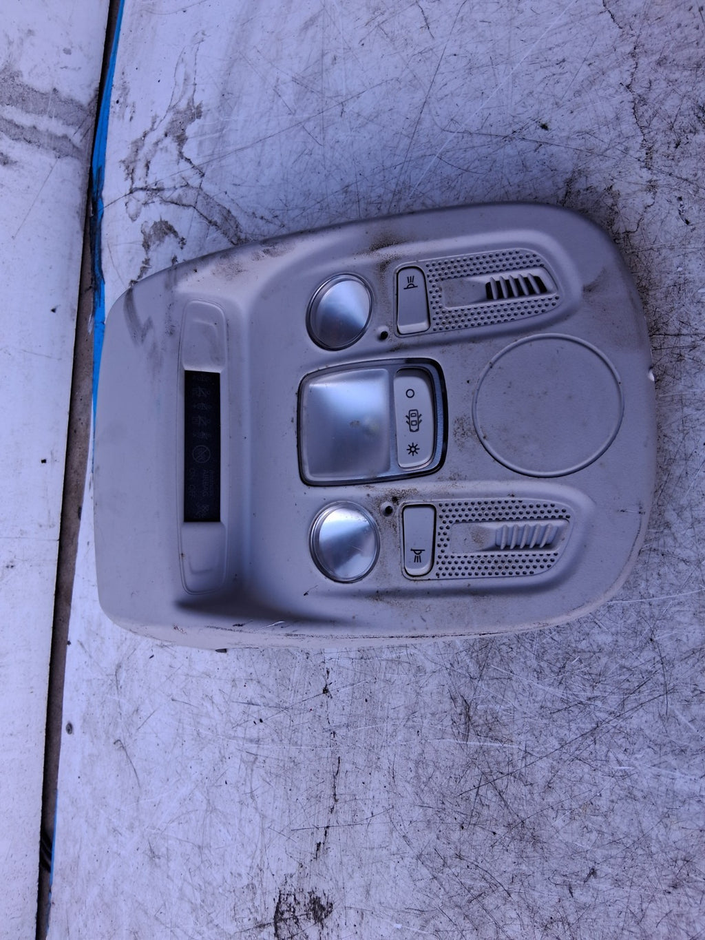 2013 CITROEN C4 MK2 FRONT INTERIOR ROOF READING LIGHT