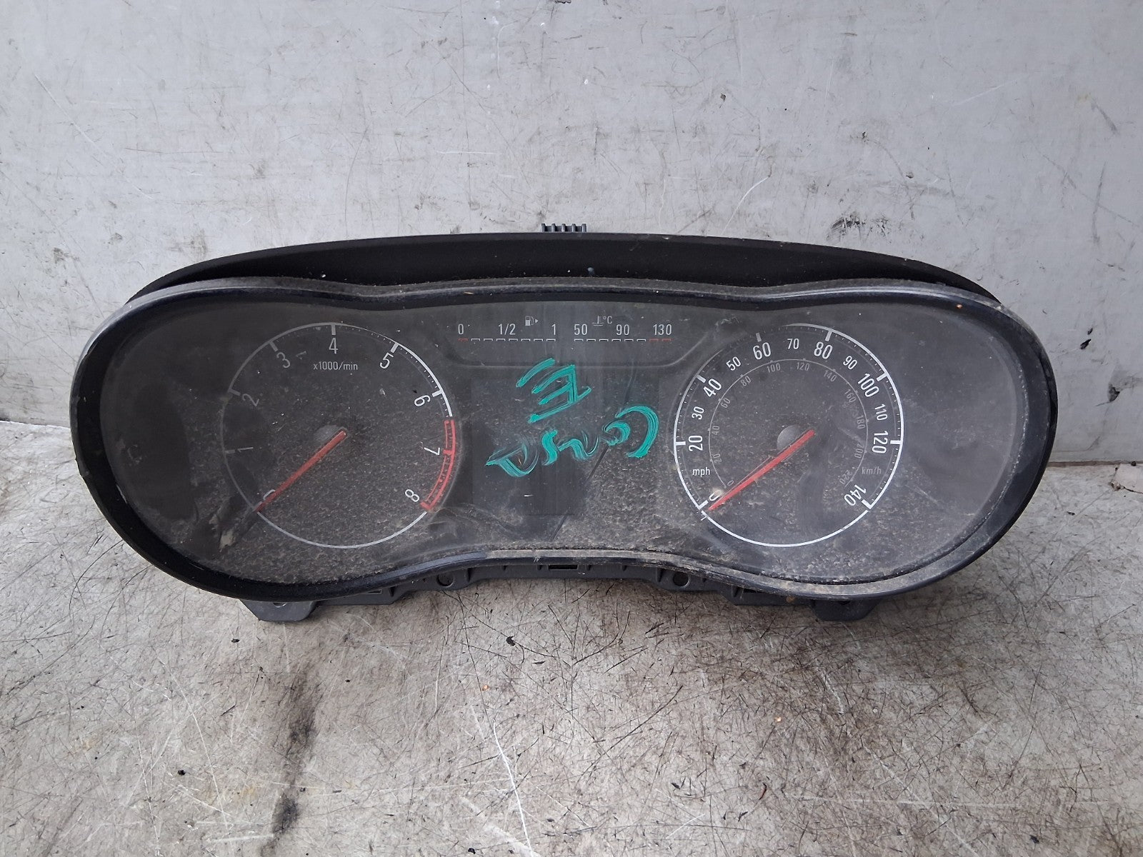 2019 VAUXHALL CORSA E 1.4 PETROL MANUAL SPEEDO INSTRUMENT CLUSTER 39129458