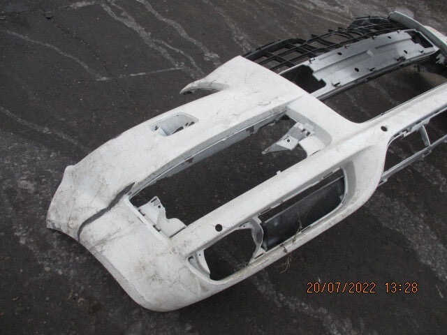 AUDI Q7 MK1 2009 S LINE FRONT BARE BUMPER IN WHITE 4L0807437D