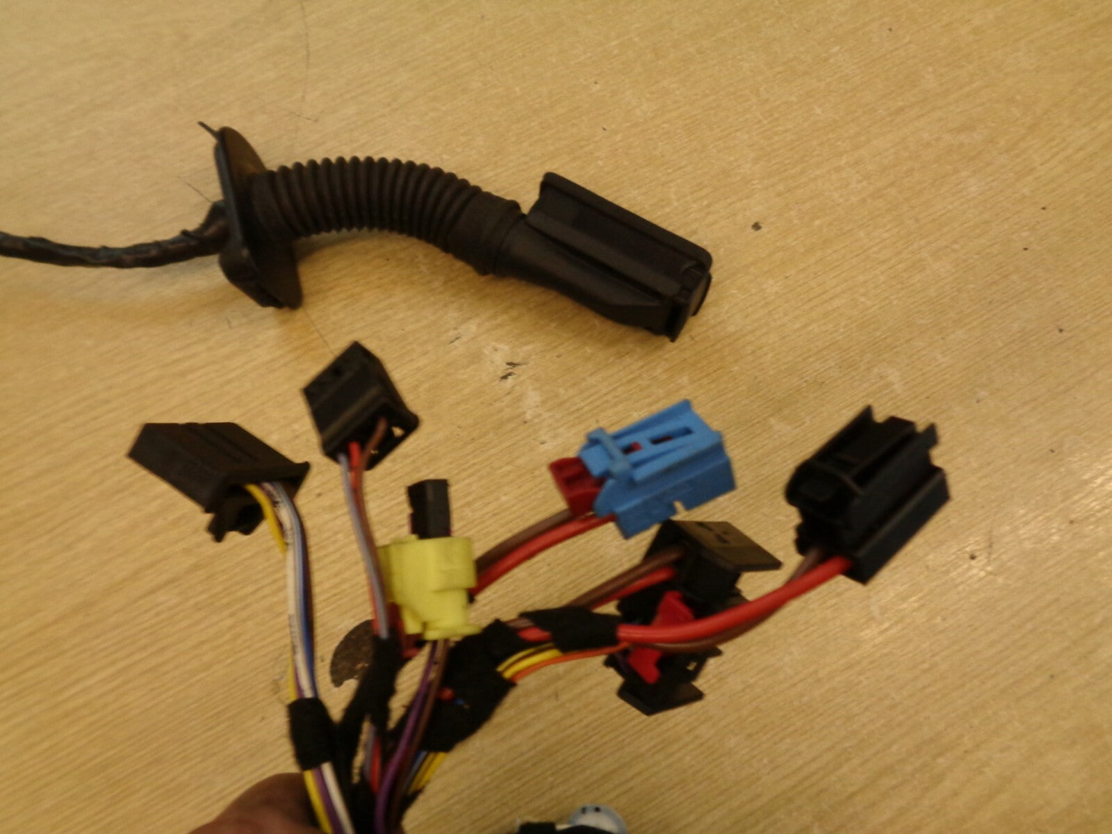 VW VOLKSWAGEN GOLF MK7 2013 NSF PASSENGER FRONT DOOR WIRING LOOM 5G4971120JF