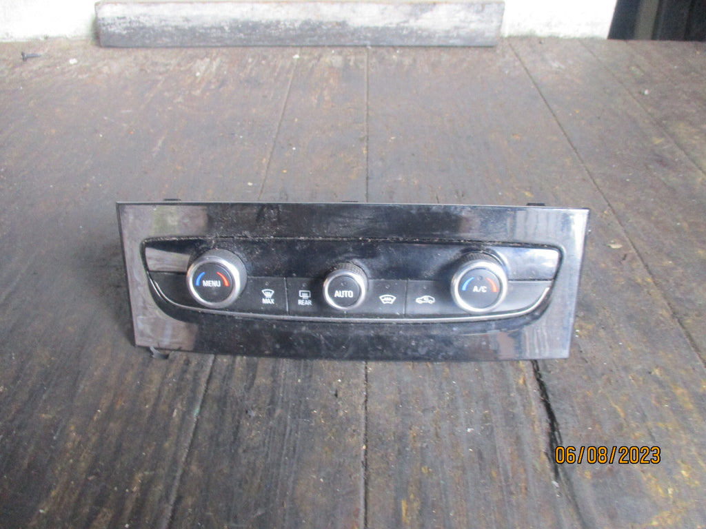 VAUXHALL GRANDLAND X 2018 HEATER CONTROL PANEL UNIT  98224346YX