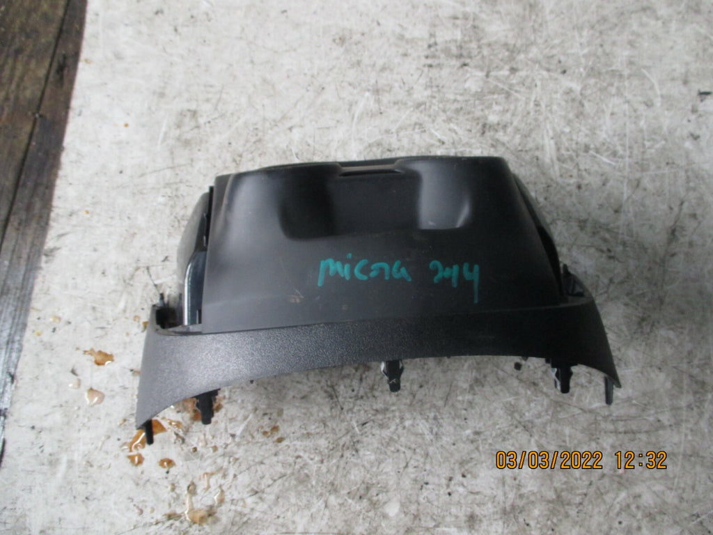 NISSAN MICRA K13 2014 HEATER CONTROLS COVER PANEL TRIM