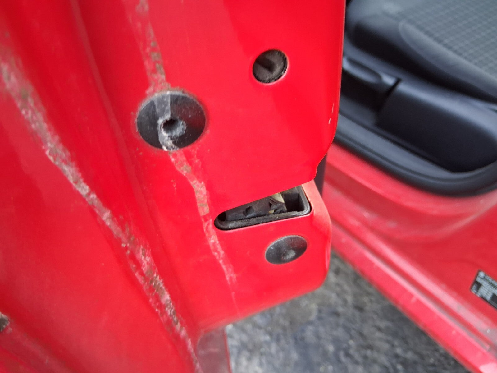 2017 VW VOLKSWAGEN POLO MK5 NSR PASSENGER SIDE REAR DOOR LOCK MECHANISM
