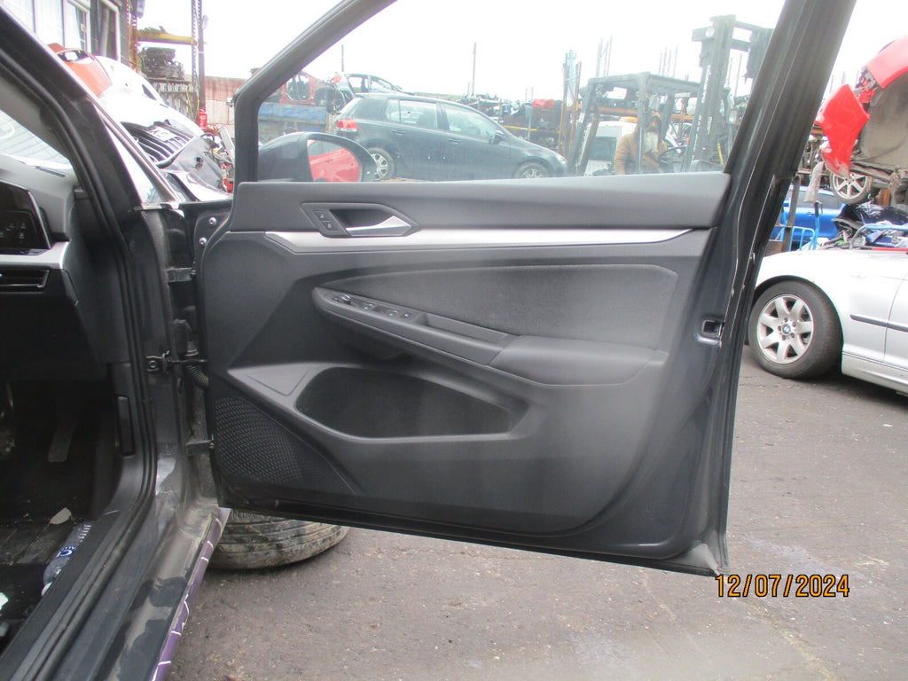 2023 VW VOLKSWAGEN GOLF MK8 HATCHBACK OSF DRIVER SIDE FRONT DOOR CARD PANEL