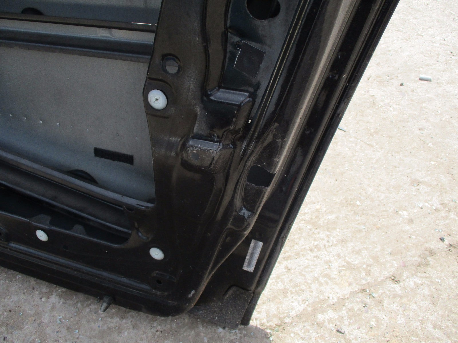 MAZDA RX8 SE17 COUPE 2003 OSF DRIVER SIDE FRONT BARE DOOR BLACK
