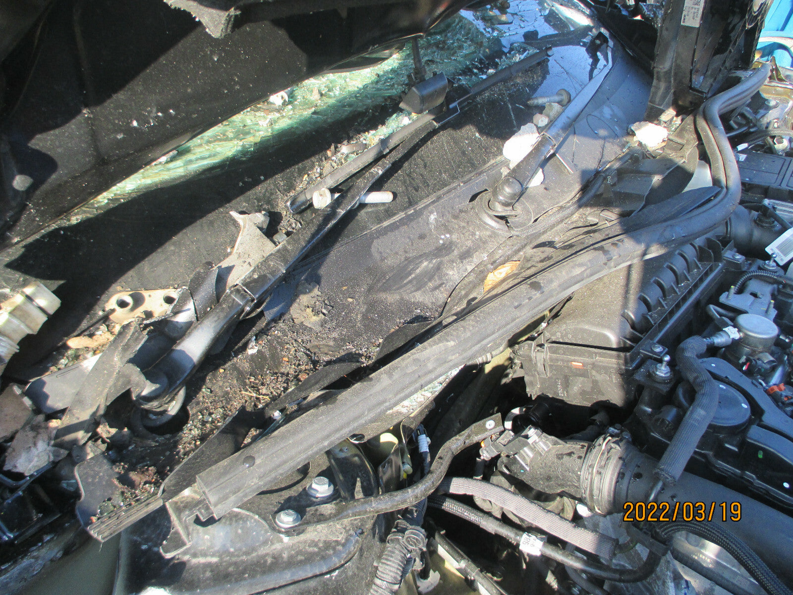 CITROEN C4 MK3 2021 FRONT WINDSCREEN WIPER MOTOR LINKAGES