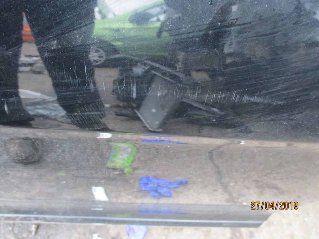 FORD GALAXY MK3 OSF DRIVER SIDE FRONT DOOR BARE BLACK