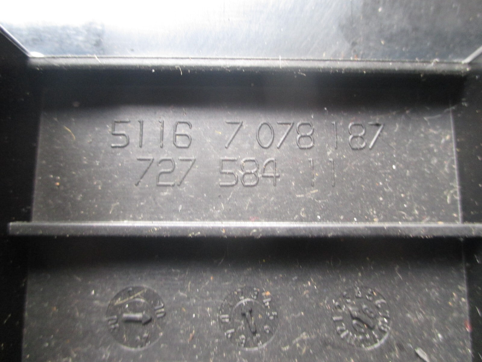 BMW 3 SERIES E90 2008 GLOVE BOX 7078187