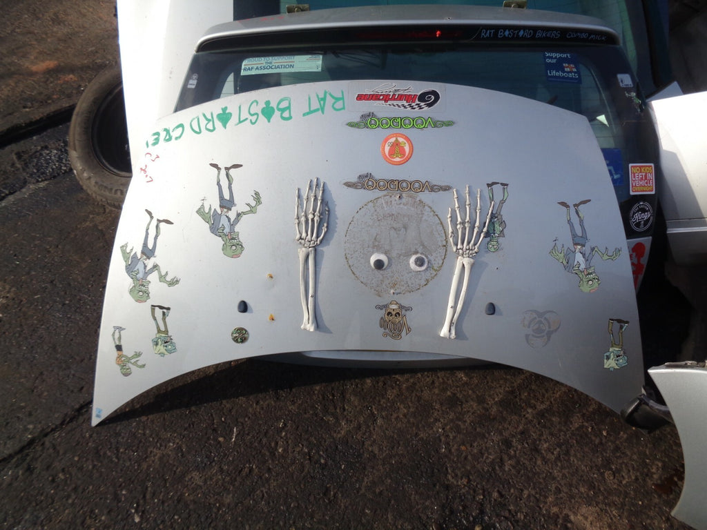 CITROEN C3 2007 MK1 FRONT COMPLETE BONNET HOOD SILVER