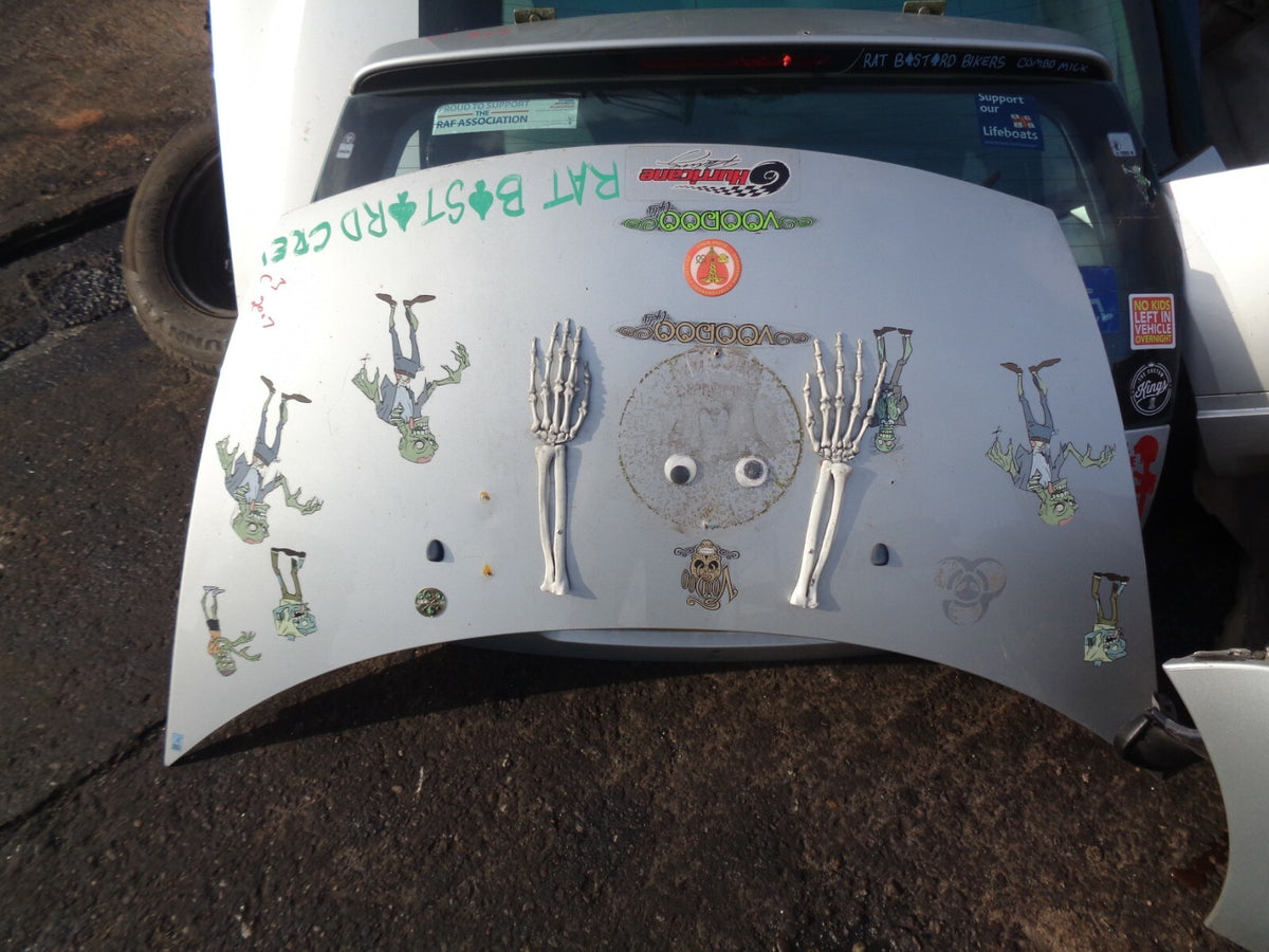 CITROEN C3 2007 MK1 FRONT COMPLETE BONNET HOOD SILVER