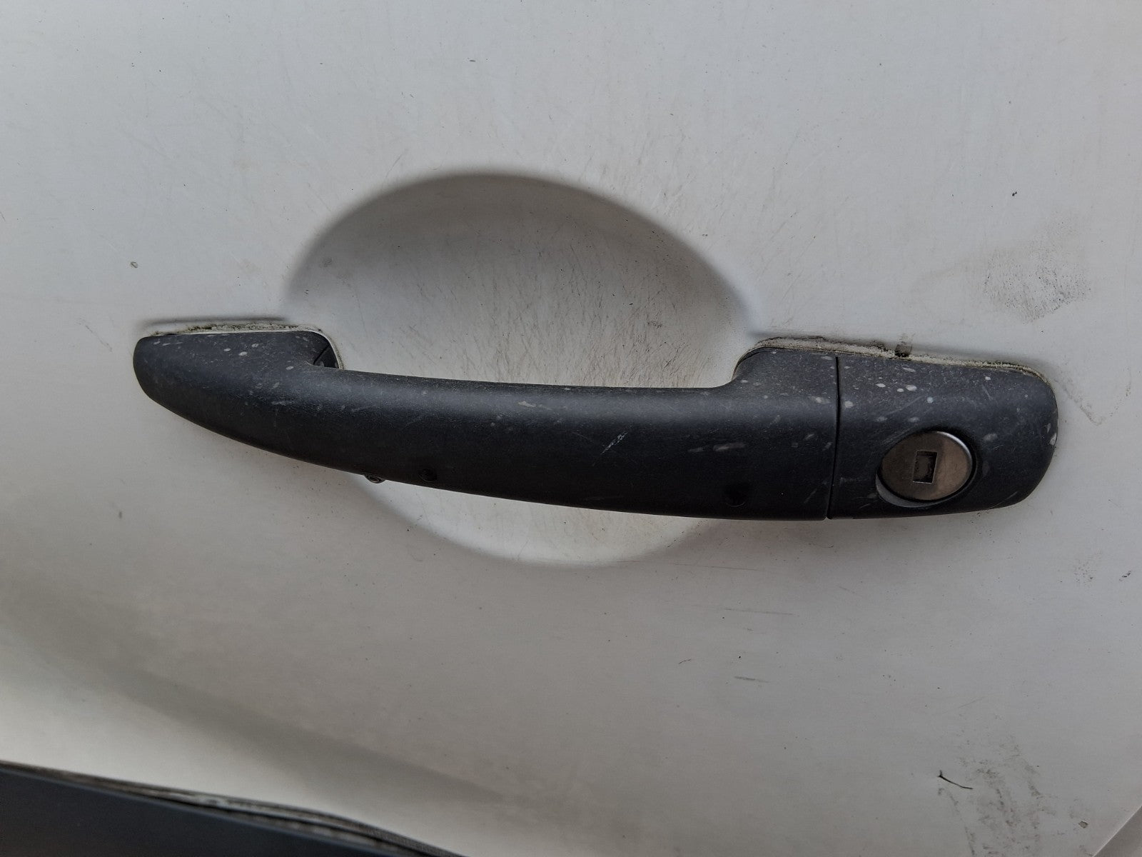 2017 CITROEN BERLINGO MK2 NSF PASSENGER SIDE FRONT LEFT EXTERIOR DOOR HANDLE