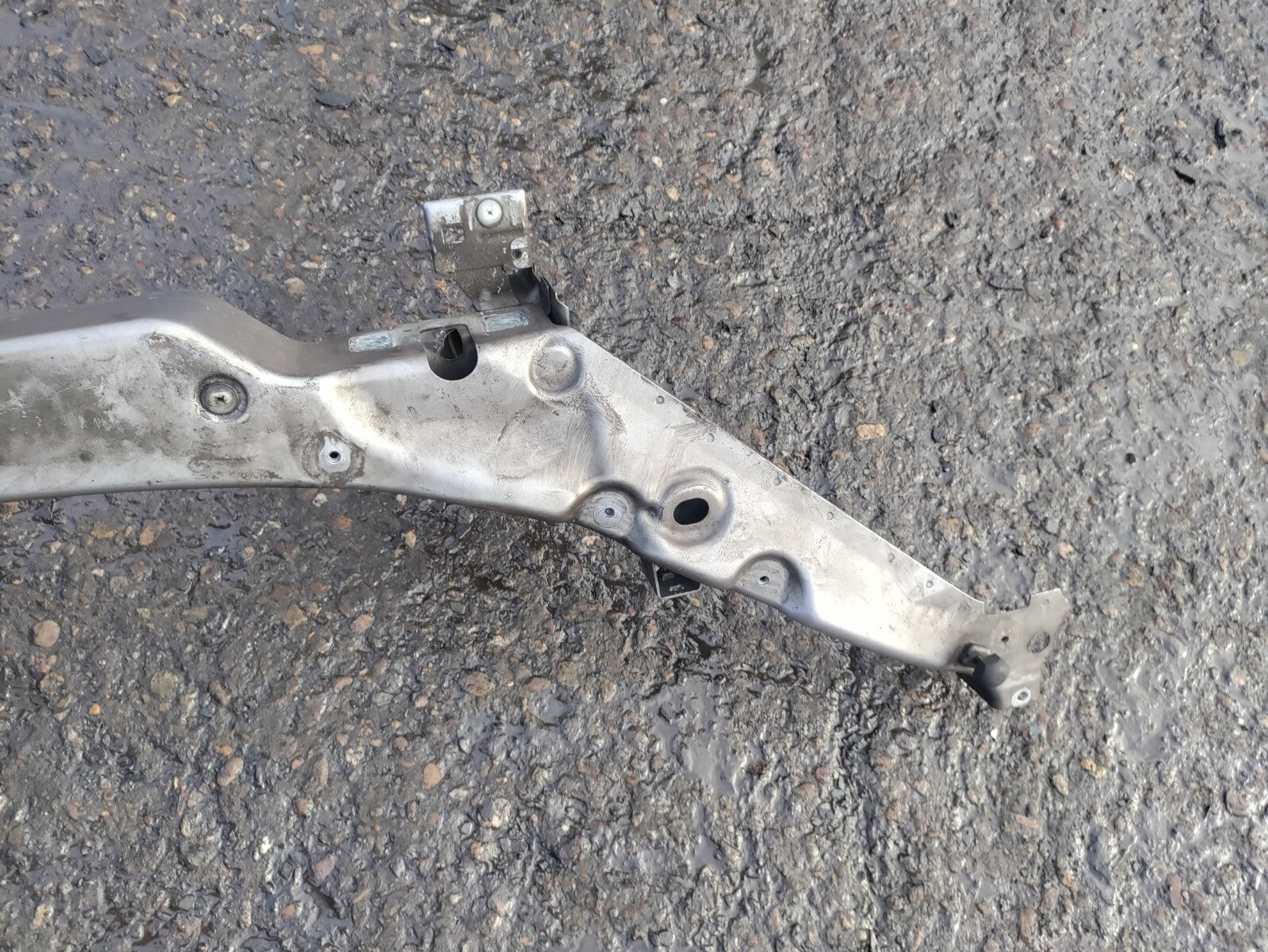 2009 JAGUAR XF X250 FRONT SLAM PANEL TOP BONNET LOCK RADIATOR SUPPORT BAR