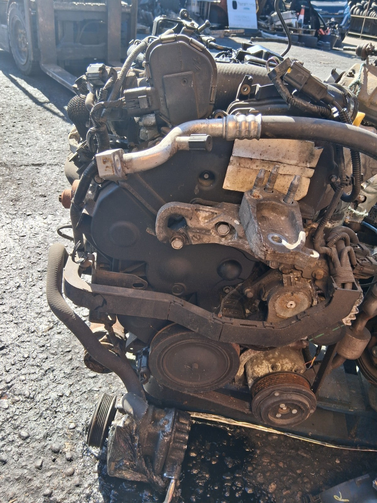 2014 FORD FIESTA MK7 1.5 DIESEL COMPLETE ENGINE UGJC MILES 75K