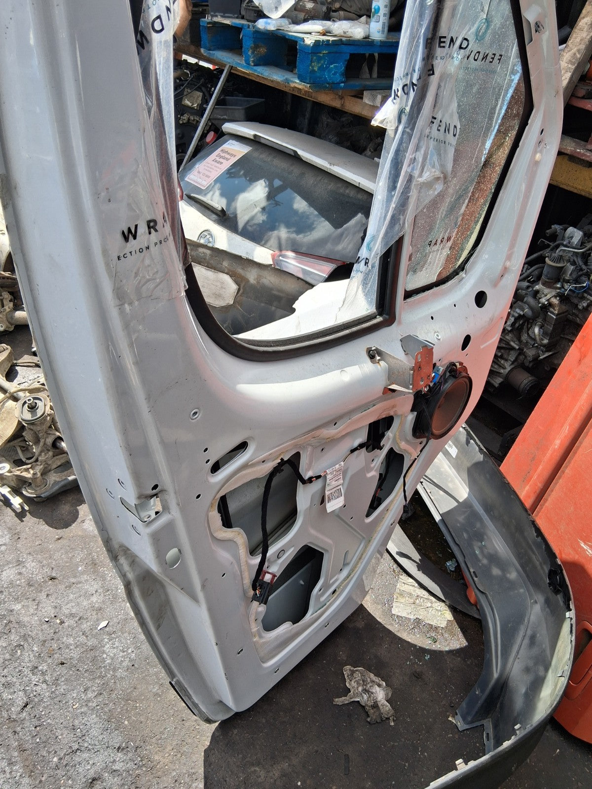2024 FIAT DUCATO MK3 NSF PASSENGER SIDE FRONT BARE DOOR WHITE