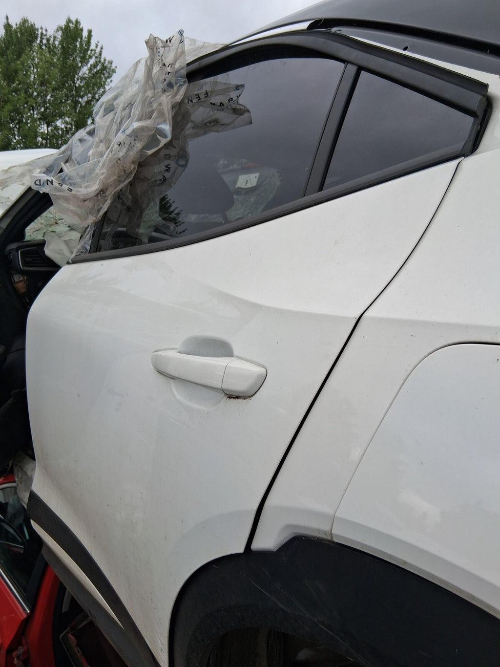 2024 VAUXHALL MOKKA B MK2 NSR PASSENGER SIDE REAR BARE DOOR ARCTIC WHITE EWP