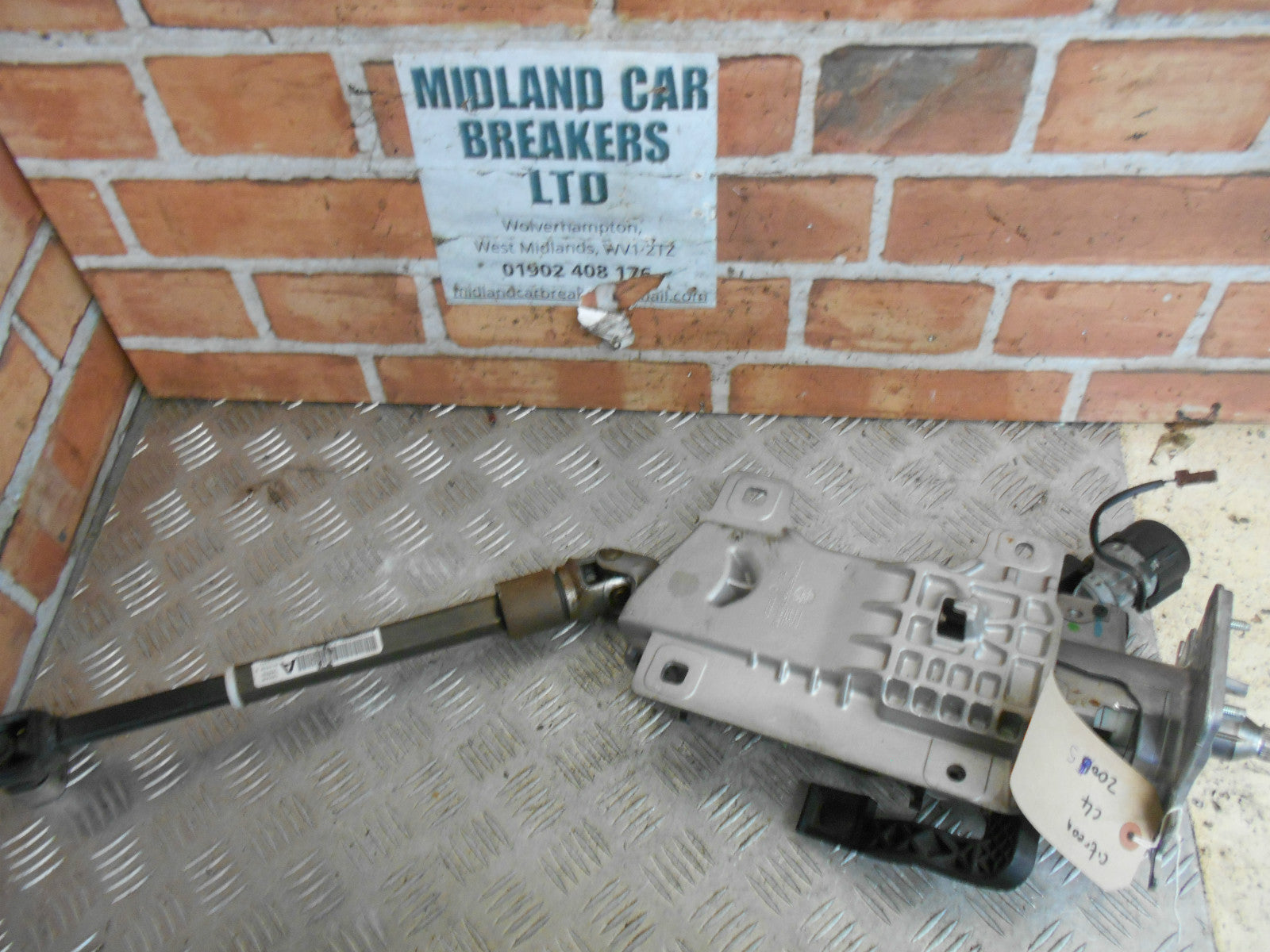 CITROEN C4 MK1 2005 1.4 16V ADJUSTABLE STEERING COLUMN
