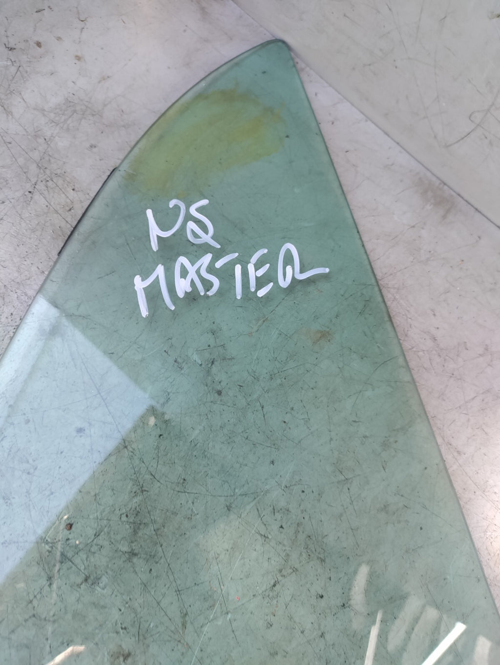2023 RENAULT MASTER MK3 NS PASSENGER SIDE QUARTER GLASS