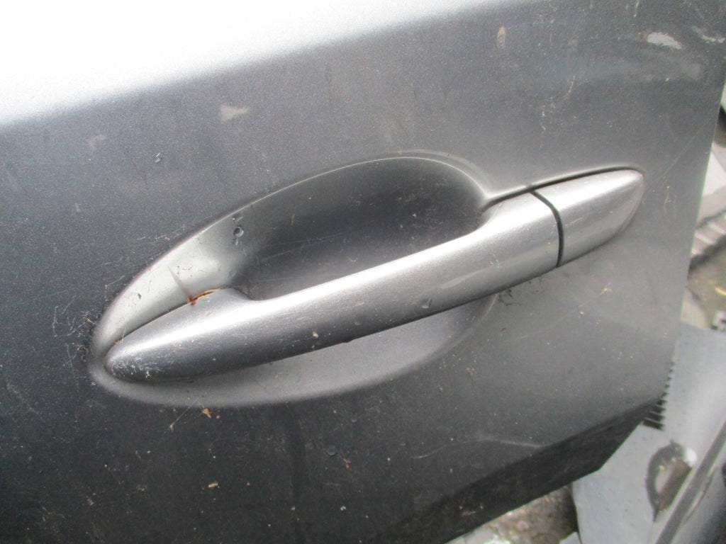 2013 MAZDA CX 5 MK1 NSR PASSENGER SIDE REAR EXTERIOR DOOR HANDLE SILVER P38