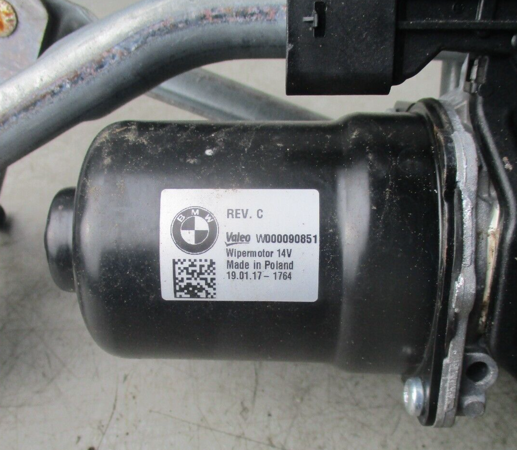 BMW 3 SERIES G20 2019 FRONT WINDSCREEN WIPER MOTOR AND LINKAGE W000090851