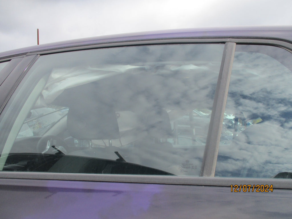 2023 VW VOLKSWAGEN GOLF MK8 HATCH NSR PASSENGER SIDE REAR DOOR MAIN WINDOW GLASS