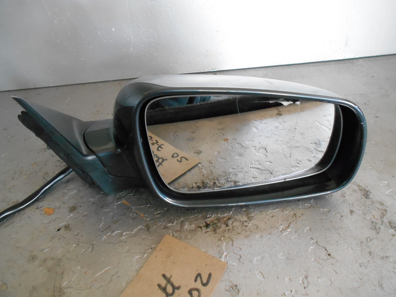 VOLKSWAGEN VW PASSAT 2002 OSF DRIVER SIDE ELECTRICWING MIRROR METALLIC