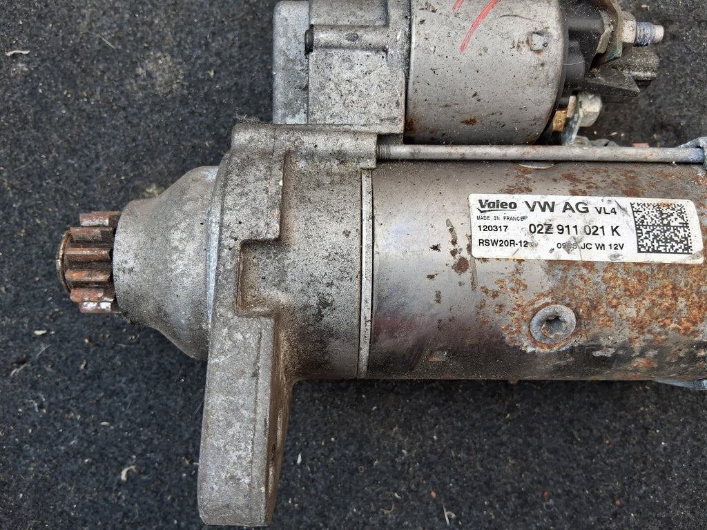 SEAT LEON MK3 2018 1.4 PETROL STARTER MOTOR 02Z911021K