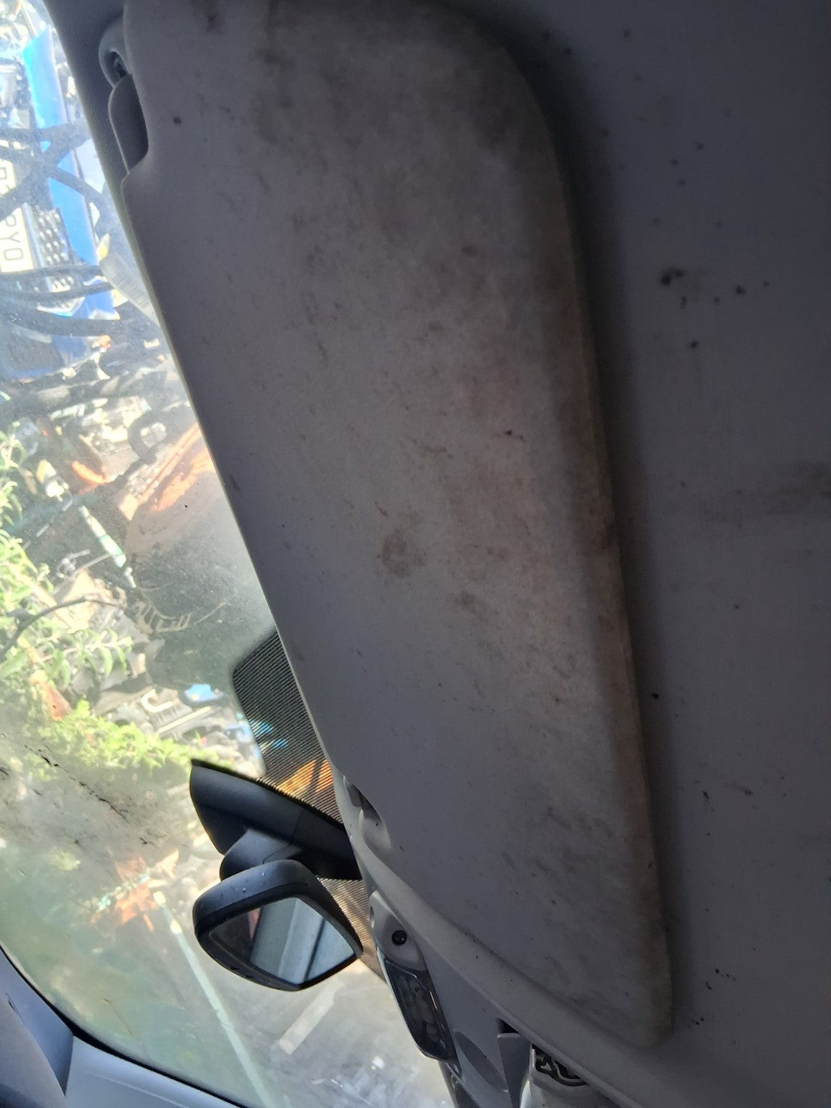 2009 FORD KUGA MK1 NSF PASSENGER SIDE FRONT LEFT SUN VISOR SHADE