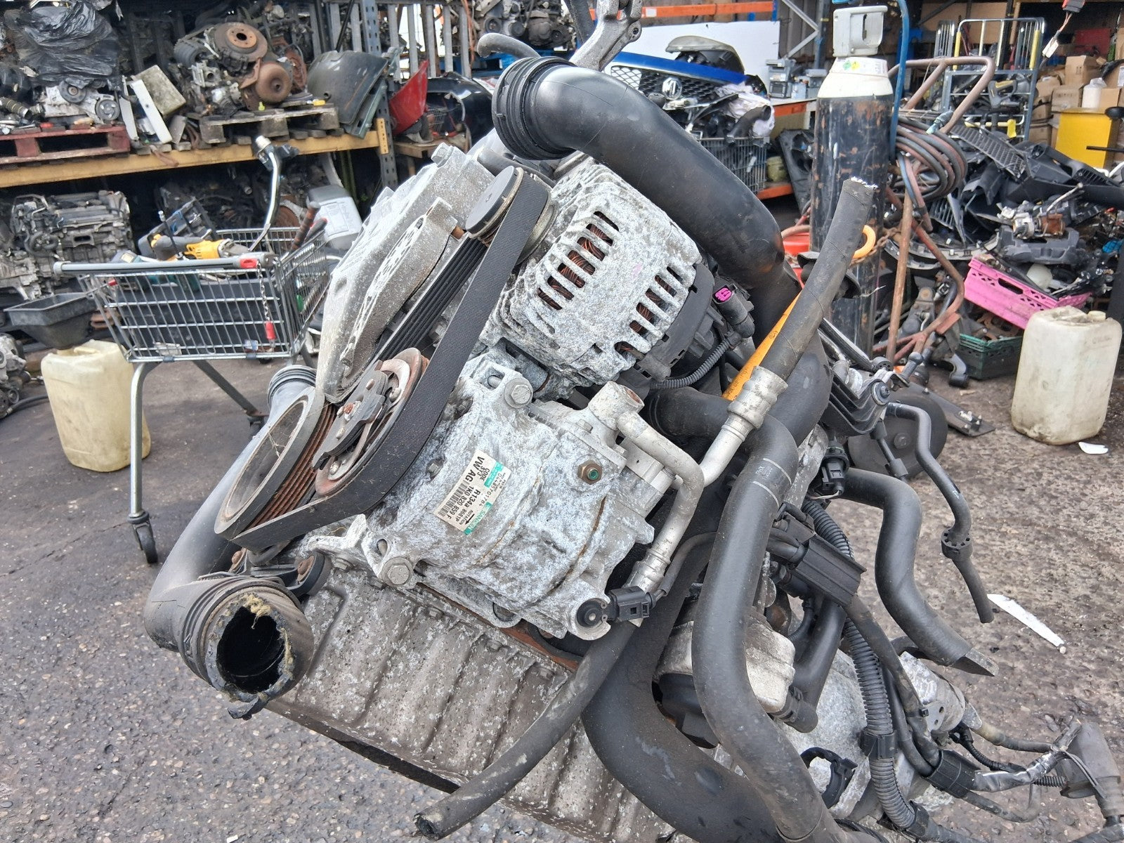 2007 VW VOLKSWAGEN GOLF MK5 1.9 TDI DIESEL COMPLETE ENGINE BXE