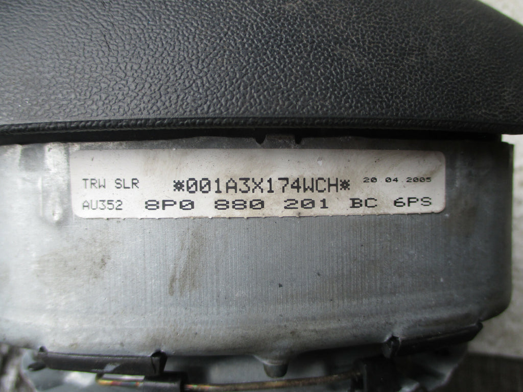 AUDI A3 2005 STEERING WHEEL SAFETY BAG ASSEMBLY UNIT 8P0880201BC