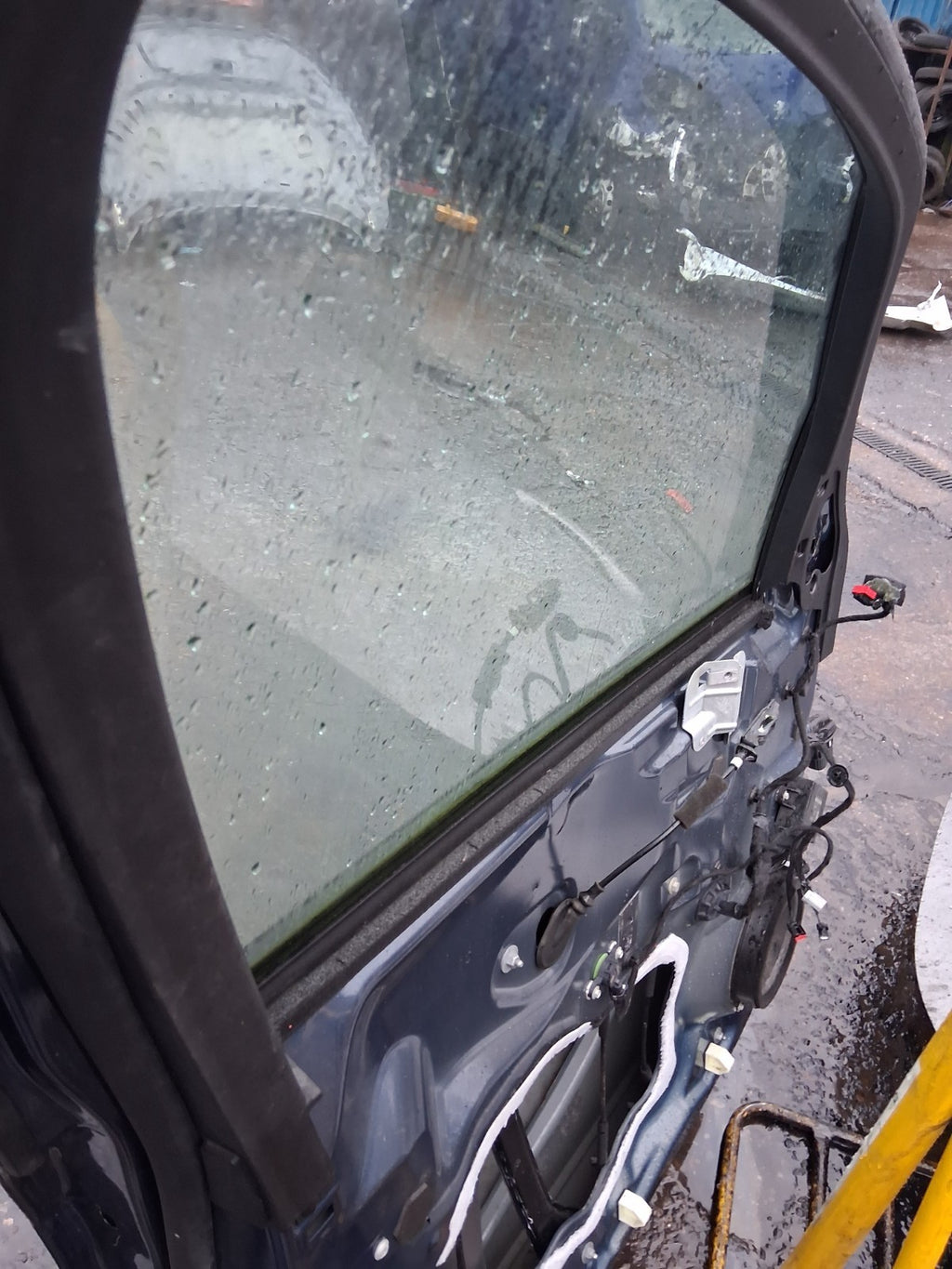 2019 FORD GALAXY MK4 NSF PASSENGER SIDE FRONT LEFT BARE DOOR BLUE