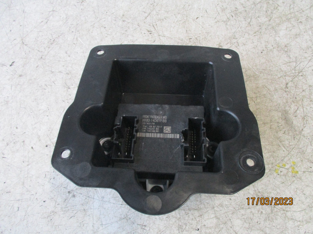 JAGUAR XE 2017 NSF PASSENGER SIDE FRONT DOOR CONTROL MODULE HK8314D617BB