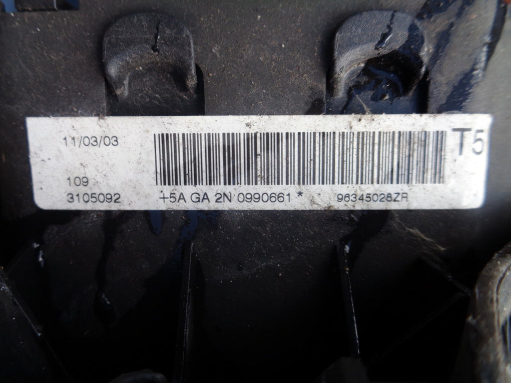 PEUGEOT 307 2004 STEERING WHEEL AIRBAG 96345028ZR