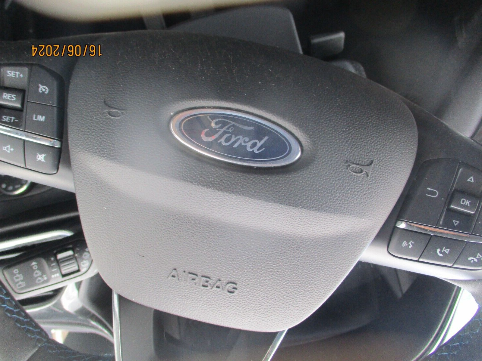FORD FIESTA MK8 2023 DASHBOARD DASH PASSENGER AIRBAG STEERING WHEEL AIRBAG ONLY
