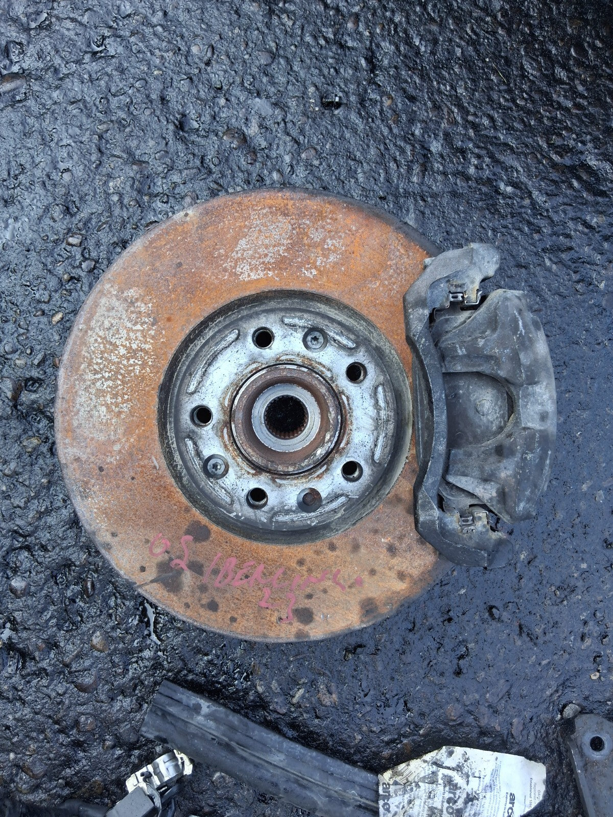 CITROEN BERLINGO PARTNER K9 2023 1.5 DIESEL OSF DRIVER SIDE FRONT WHEEL HUB