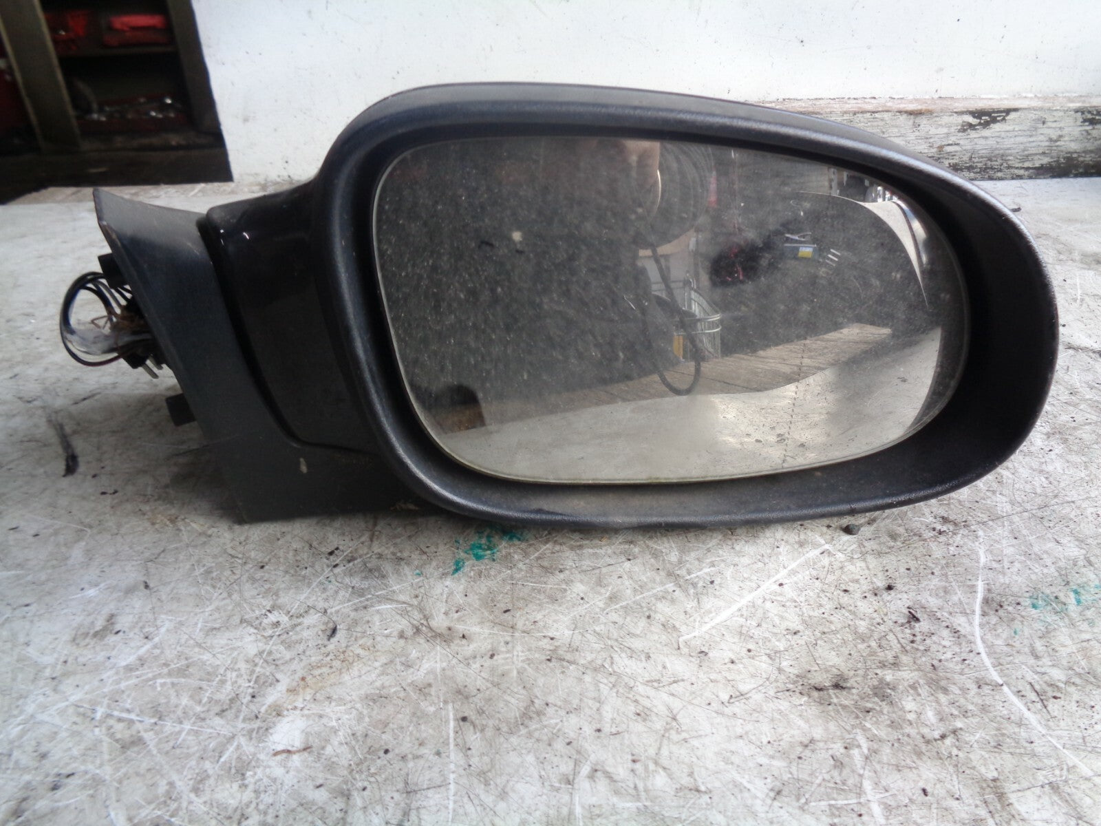 MERCEDES BENZ A CLASS 98-04  OS DRIVER SIDE  ELECTRIC WING MIRROR BLACK