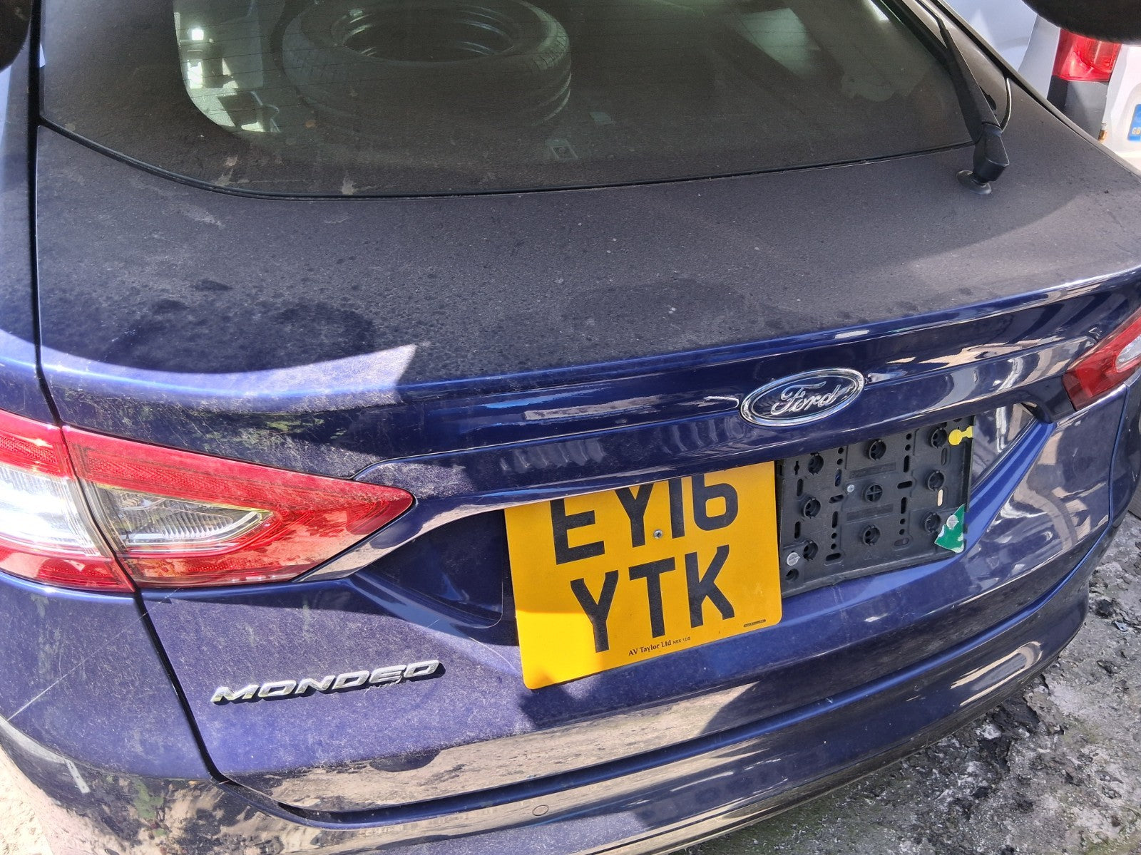 2016 FORD MONDEO MK5 HATCHBACK REAR BARE TAILGATE BOOTLID WEDGEWOOD BLUE LD