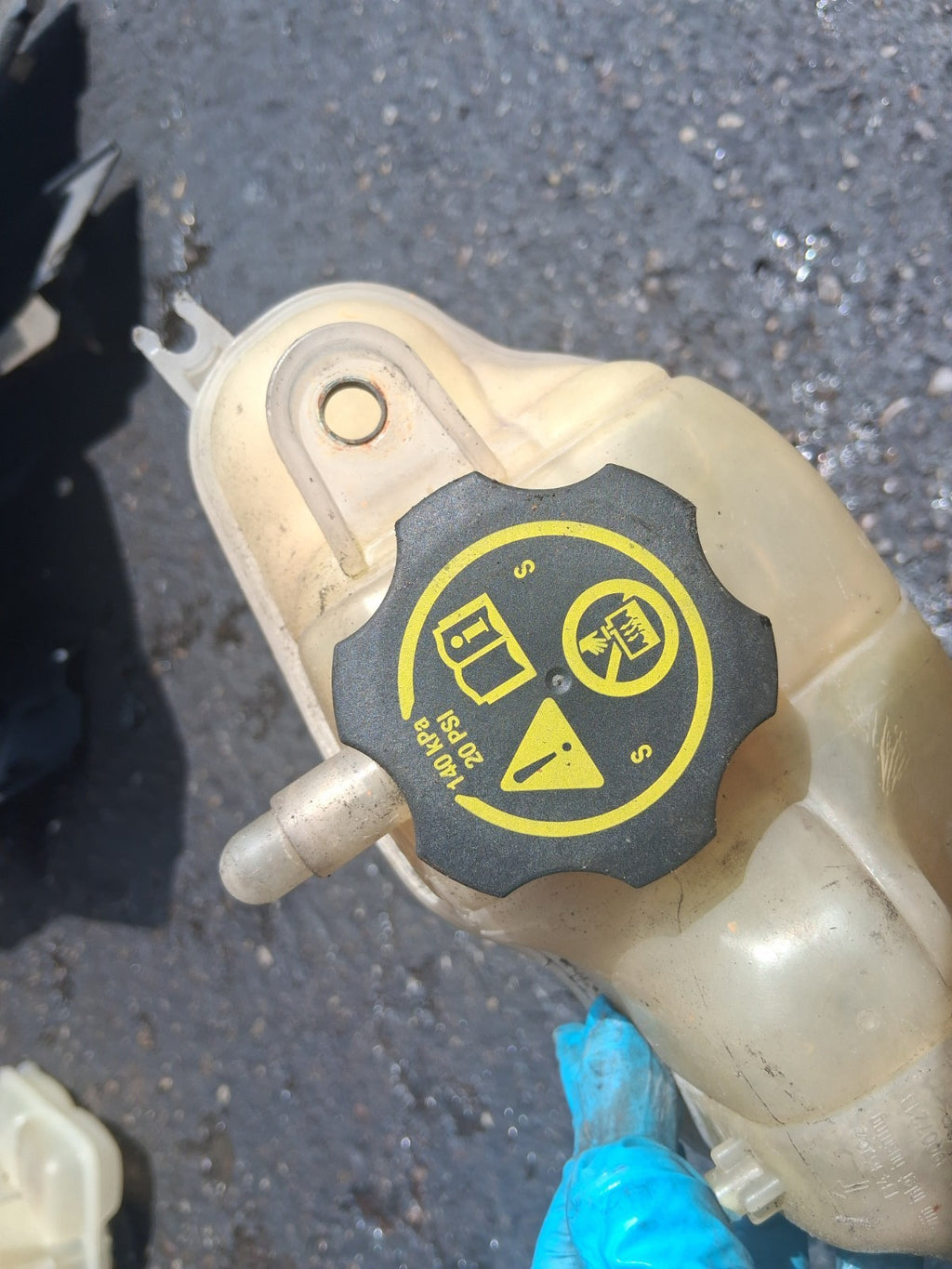 2014 FORD FIESTA MK7 COOLANT WATER EXPANSION TANK 39007213