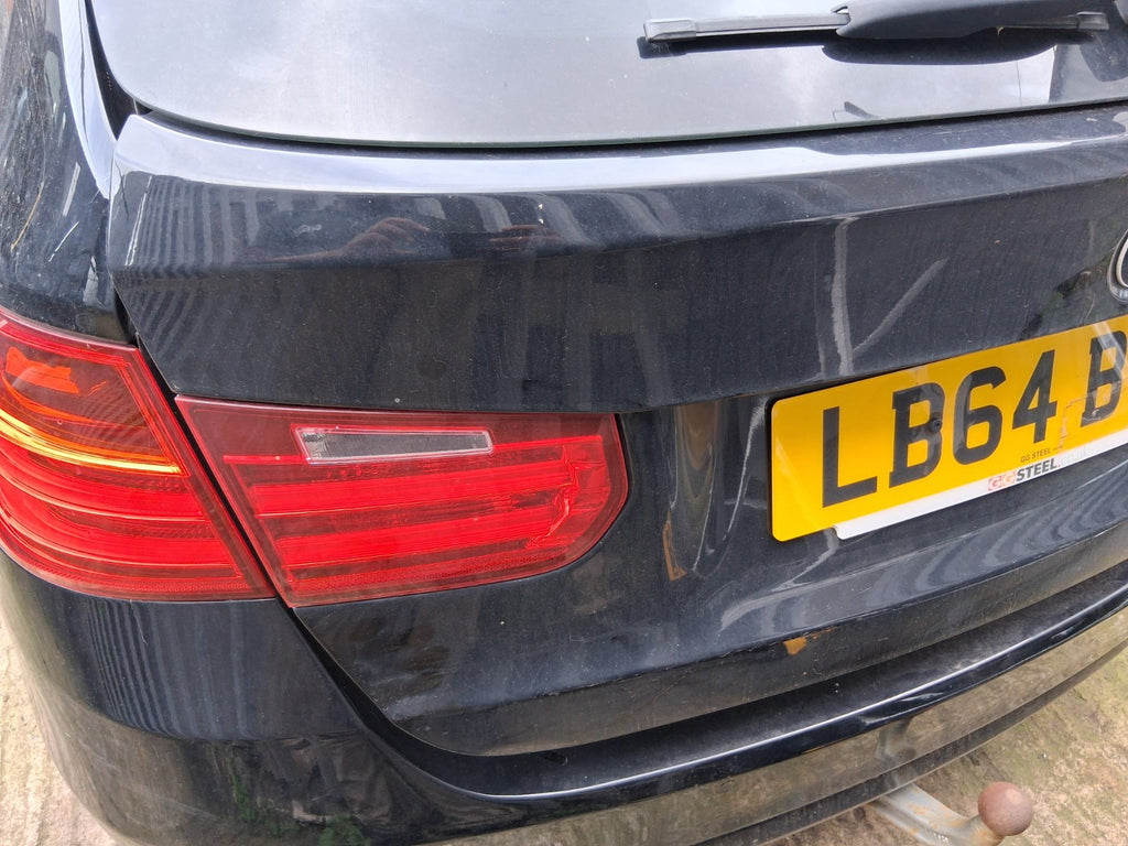 2015 BMW 3 SERIES F30 ESTATE BARE TAILGATE BOOTLID JET BLACK 668