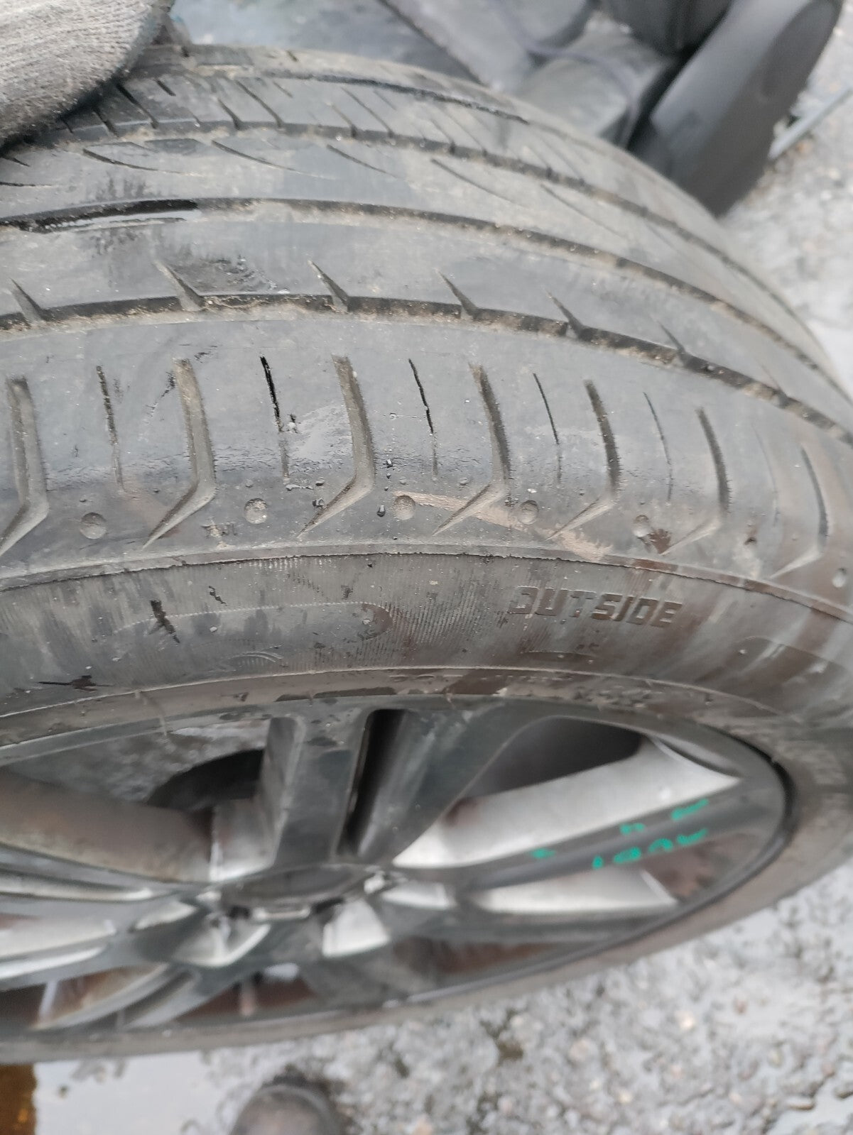 2008 AUDI A4 B8 AVANT ESTATE 17 INCH ALLOY WHEEL 225/50R17 REF 2