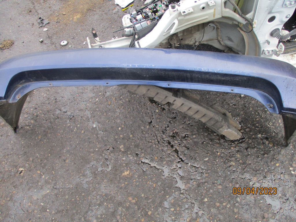 VAUXHALL ASTRA G 2004 ESTATE REAR COMPLETE BUMPER BLUE