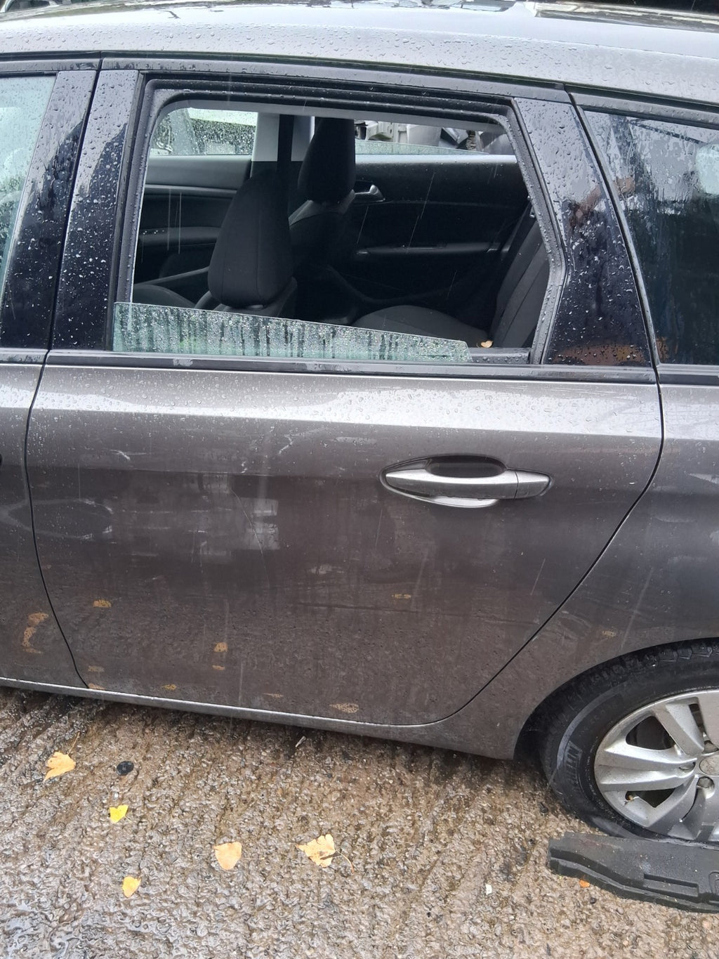 2015 PEUGEOT 308 MK2 ESTATE NSR PASSENGER SIDE REAR BARE DOOR GREY MOKA KKS