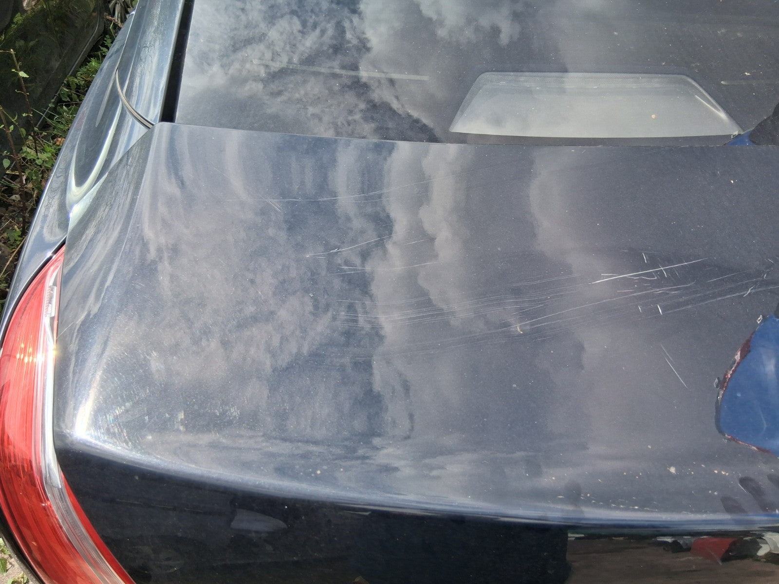 2012 JAGUAR XJ X351 COMPLETE REAR TAILGATE BOOTLID MIDNIGHT BLACK MET PEF