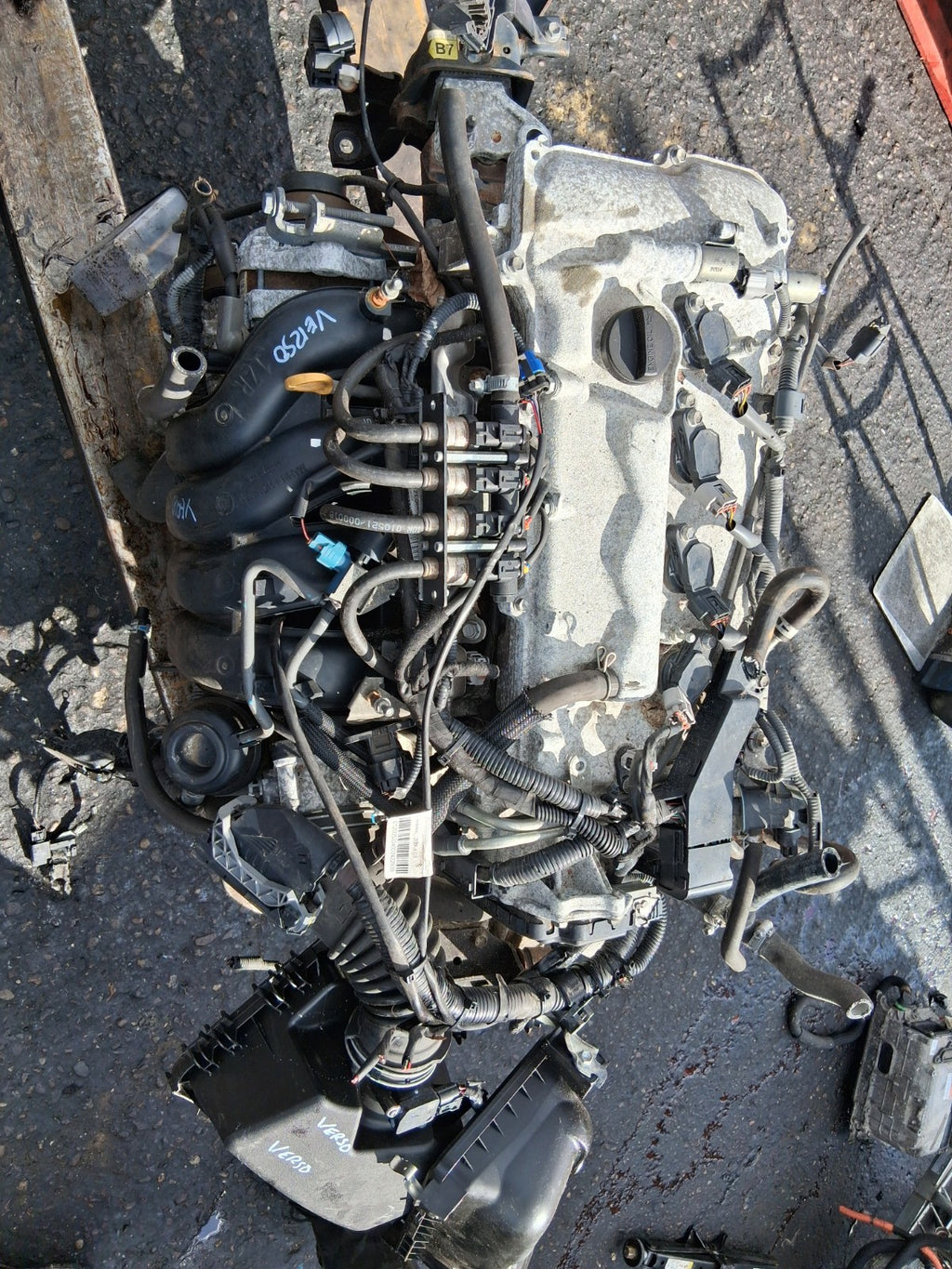 2017 TOYOTA VERSO 1.6 BI FUEL VALVEMATIC COMPLETE ENGINE 1ZR FAE 1ZR-FAE