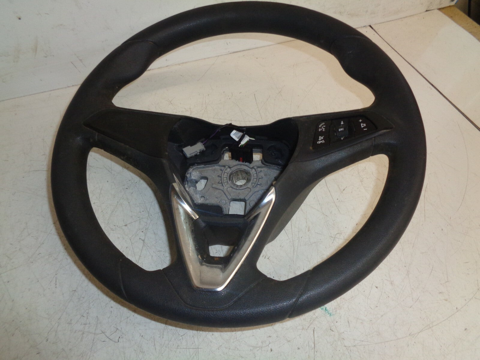 VAUXHALL CORSA E 2015-ONWARDS MULTI FUNCTION STEERING WHEEL 39035987