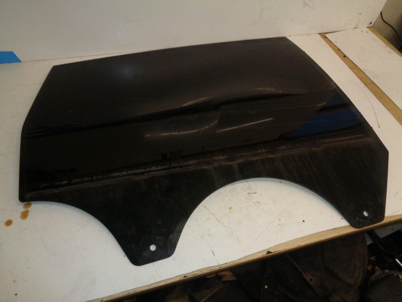 FORD S-MAX S MAX 2008 OSR DRIVER SIDE REAR DOOR WINDOW GLASS TINTED
