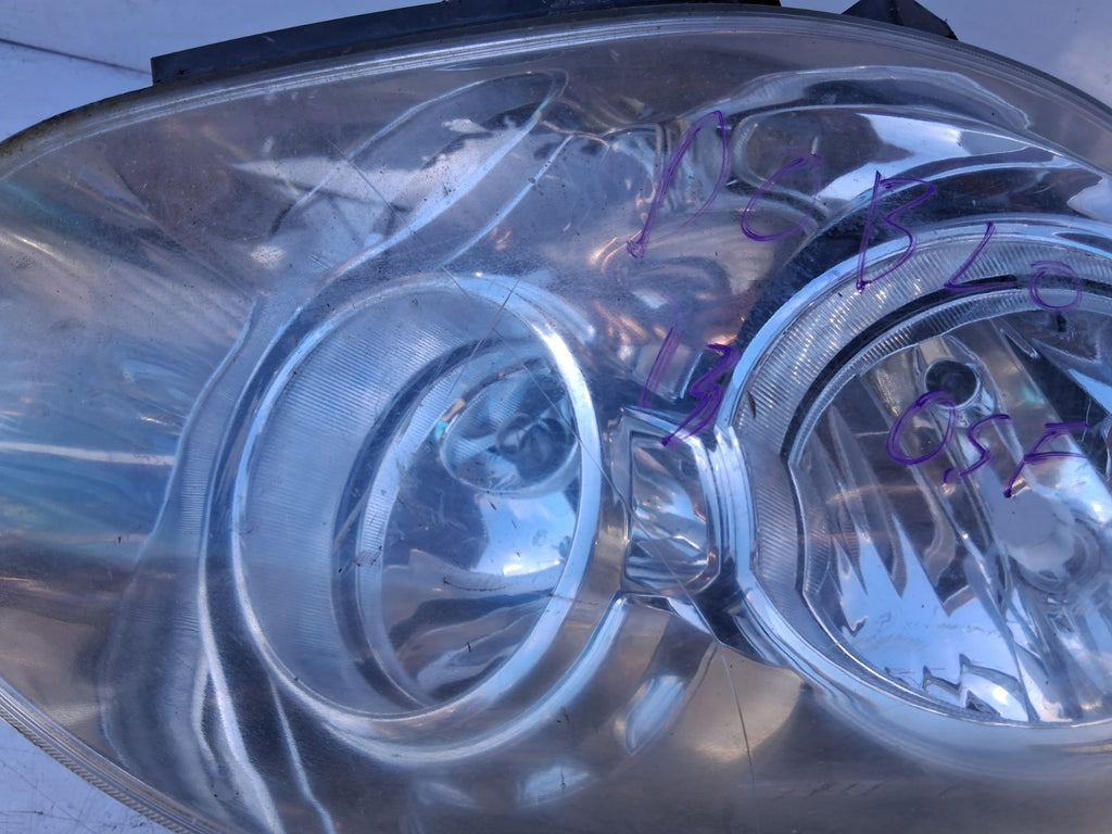2013 FIAT DOBLO OSF OFF RIGHT DRIVER SIDE FRONT HEADLIGHT HEADLAMP 46380711