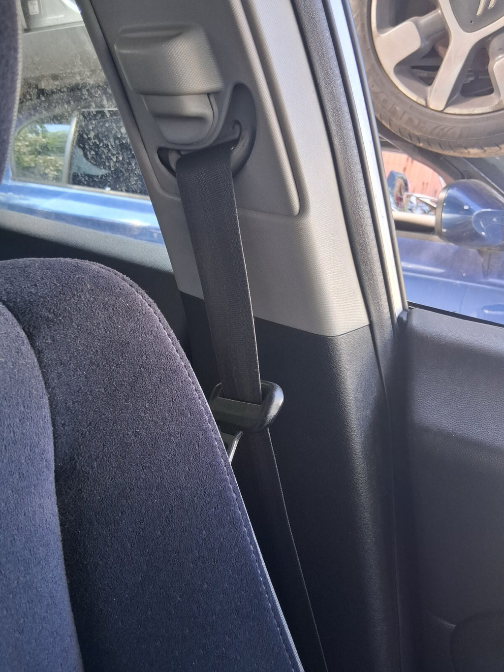 2007 HONDA CIVIC MK8 NSF PASSENGER SIDE FRONT LEFT SEAT BELT