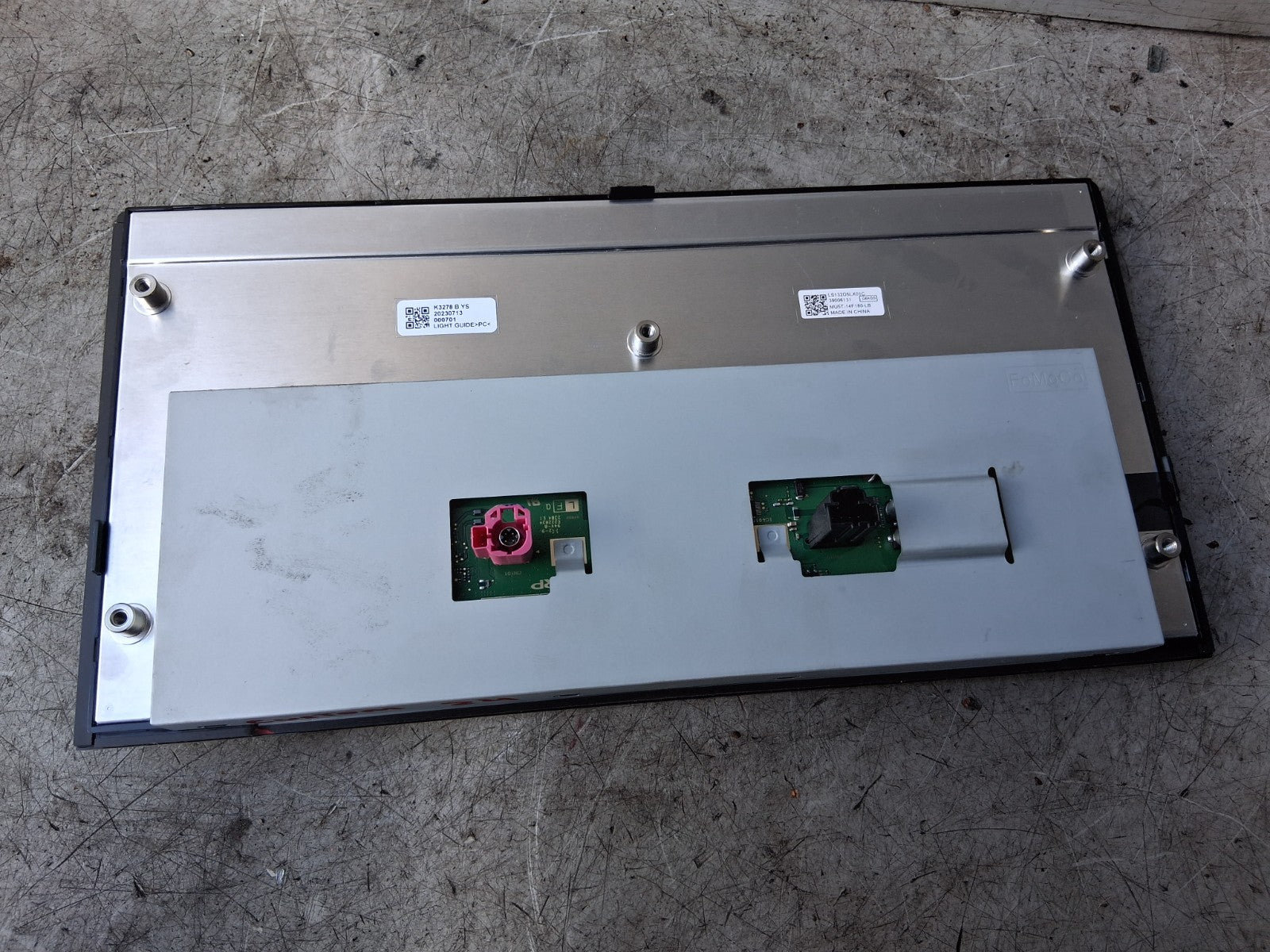 2024 FORD TRANSIT CUSTOM MULTIMEDIA SAT NAV RADIO DISPLAY SCREEN LS132D5LX01C