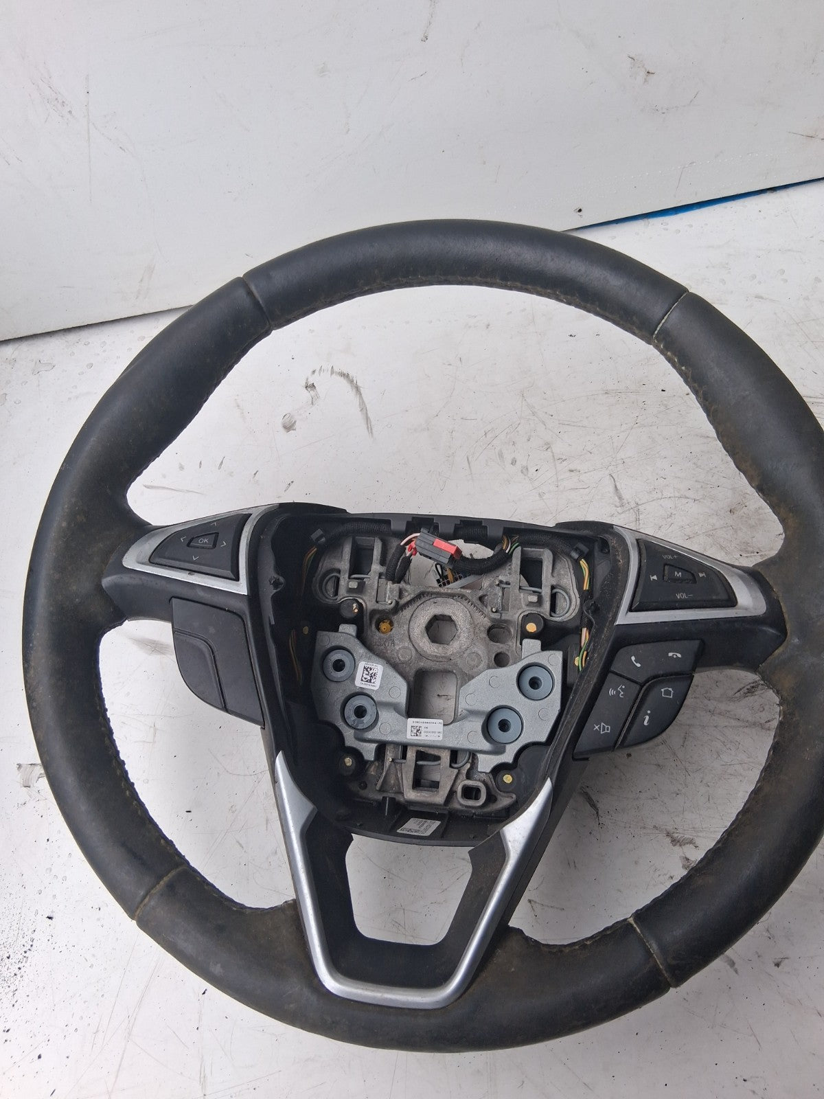 2019 FORD GALAXY MULTIFUNCTIONAL STEERING WHEEL BLACK 308045884D52AC